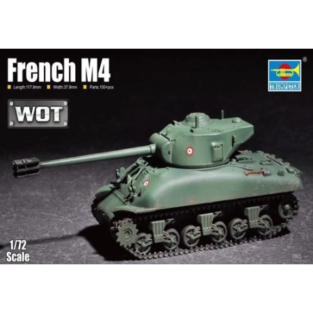TRUMPETER 07169 - French M4 Sherman - 1:72