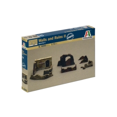 Italeri 6090 - Mury i ruiny II
