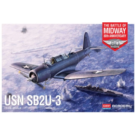 Academy 12350 - USN SB2U-3 Battle of Midway 80th Anniversary - 1:48.