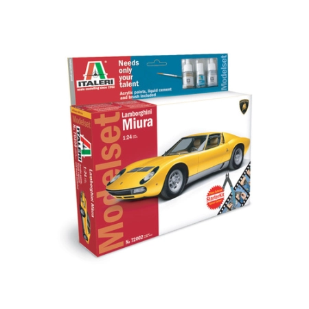 Italeri 72002 - 1:24  Lamborghini Miura