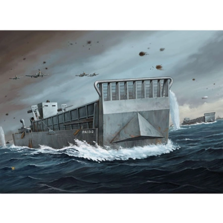 TRUMPETER 07213 - WWII LCM 3 USN LANDING CRAFT - 1:72