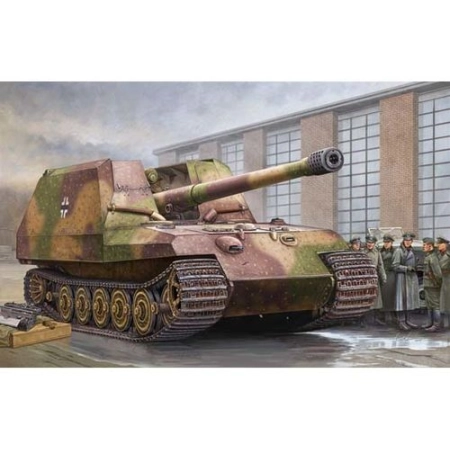 TRUMPETER 00378 - Geschützwagen Tiger für 17cm K72 - 1:35