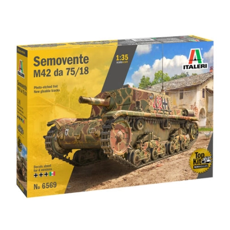 Italeri 6569 - Semovente M42 da 75/18