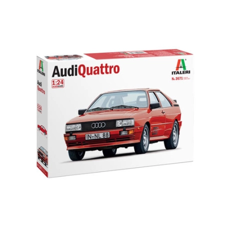 Italeri 3671 - Audi Quattro