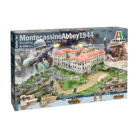 Italeri 6198 - Opactwo Montecassino 1944