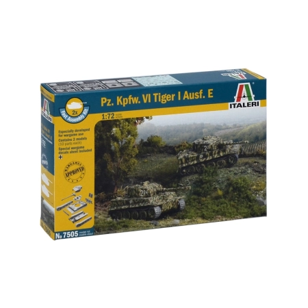 Italeri 7505 - Pz. Kpfw. VI Tiger I Ausf. E