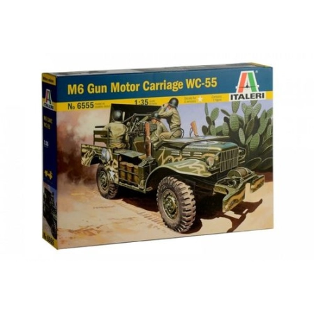 Italeri 6555 - Samochód bojowy M6 WC-55