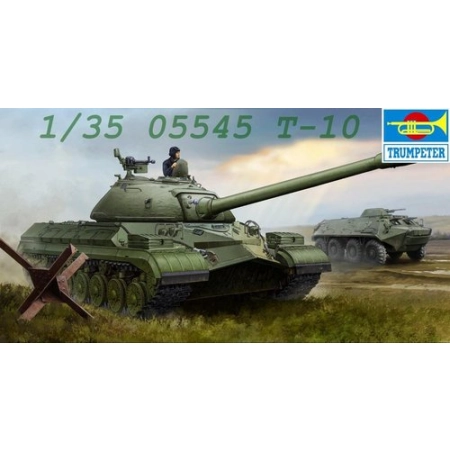 TRUMPETER 05545 - Soviet T-10 Heavy Tank - 1:35