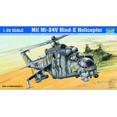 TRUMPETER 05103 - Helikopter MI-24V HIND-E - 1:35