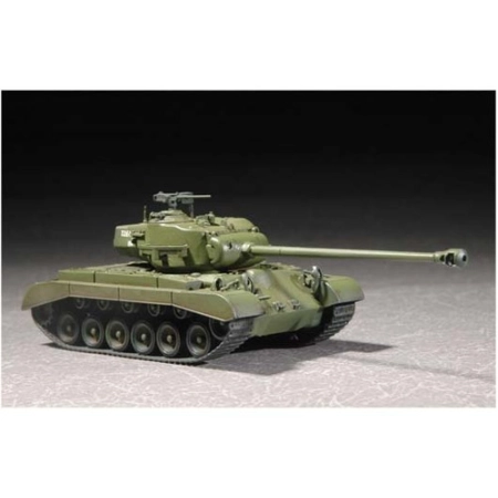 TRUMPETER 07287 - Ciężki czołg US T26E4 Pershing - 1:72