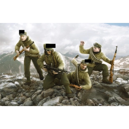 Zvezda 3599 - Niemieccy Gebirgsjaeger