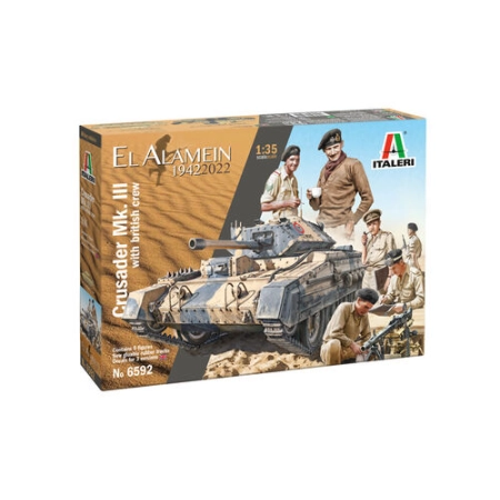 Italeri 6592 - Crusader Mk. III z brytyjską załogą