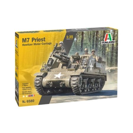 Italeri 6580 - M7 Priest Howitzer Motor Carriage