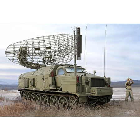 TRUMPETER 09569 - Radiolokacyjna stacja wstępnego poszukiwania 1S12 (P–40) - 1:35