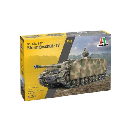 Italeri 223 - Działo samobieżne Sd.Kfz. 167 Sturmgeschütz IV