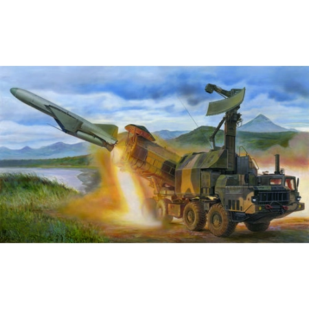 TRUMPETER 01035 - Russian 4K51 Rubezh Coastal ASM with P-15 - 1:35