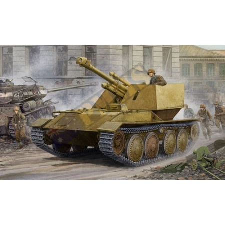 TRUMPETER 01586 - Działo samobieżne Krupp/Ardelt 105mm leFH-18 - 1:35