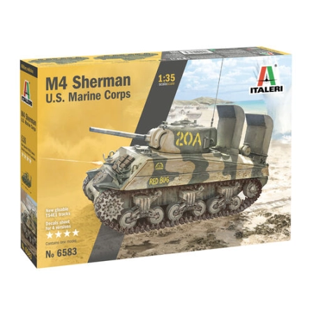 Italeri 6583 - M4A2 U.S. Marine Corps