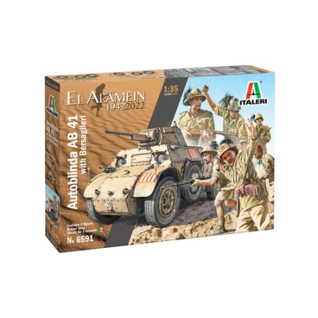 Italeri 6591 - Autoblinda AB 41 z Bersaglieri