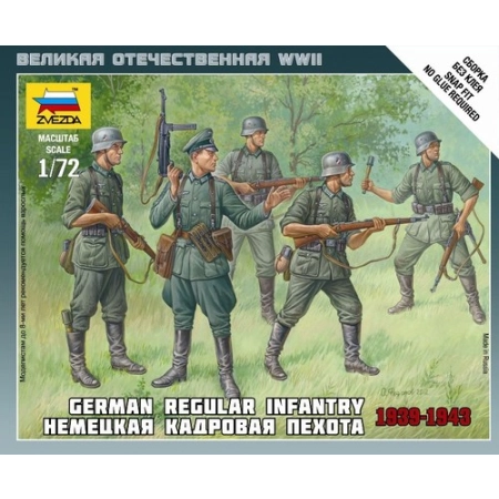 Zvezda 6178 - Niemiecka piechota regularna 1939-43