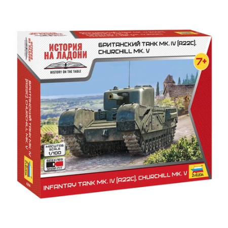 Zvezda 6294 - Czołg Churchill