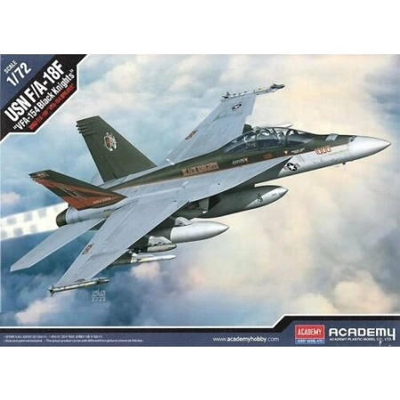 Academy 12577 - USN F/A-18F VFA-154 Black Knights - 1:72.
