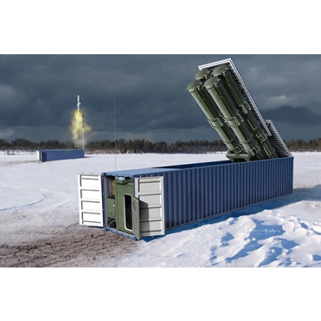 TRUMPETER 01077 - System rakietowy 3M54 Club-k w kontenerze 40st. - 1:35