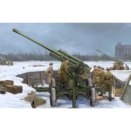TRUMPETER 02341 - Soviet 52-K 85mm Air Defense Gun M1939 Early Version - 1:35