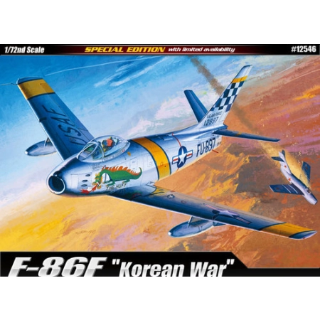 Academy 12546 - USAF F-86F Korean War 1:72.