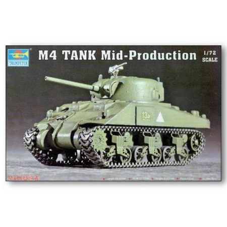 TRUMPETER 07223 - M4A MID Tank - 1:72