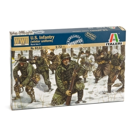 Italeri 6133 - Piechota amerykańska - mundur zimowy (II wojna światowa)