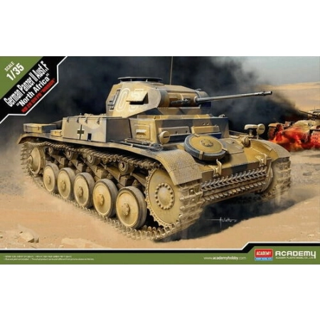 Academy 13535 - PzKpfw II Ausf. F North Africa - 1:35