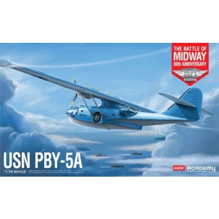 Academy 12573 - USN PBY-5A Catalina Battle of Midway - 1:72.