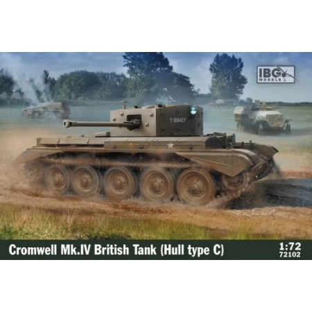 IBG 72102 - Cromwell Mk.IV British Tank (Hull Type C) - 1:72