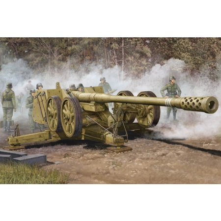 TRUMPETER 02312 - German 128mm Pak44(RHIEN) - 1:35