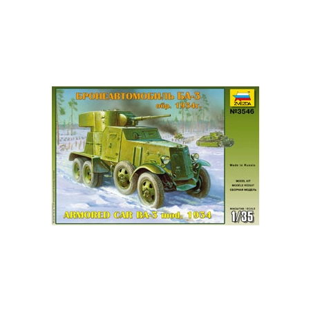 Zvezda 3546 - Radziecki samochód wojskowy BA-3