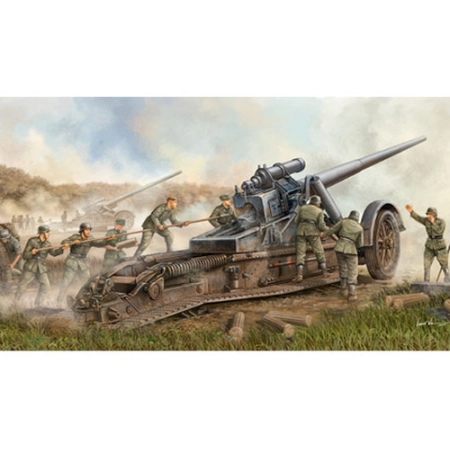 TRUMPETER 02313 - German 17cm Kanone 18 Heavy Gun - 1:35
