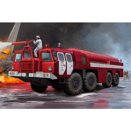 TRUMPETER 01074 - Wóz strażacki AA-60 MAZ-7310 160.01 ARFF - 1:35