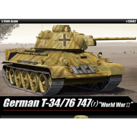 Academy 13502 - German T-34/76747 (r) 1:35