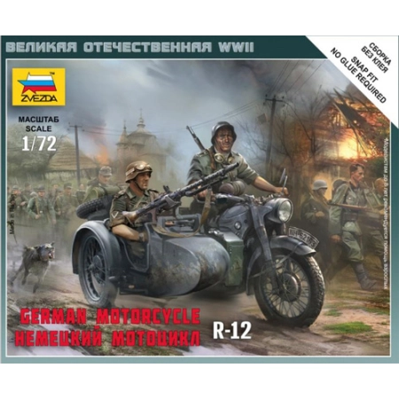 Zvezda 6142 - Niemiecki motocykl R-12