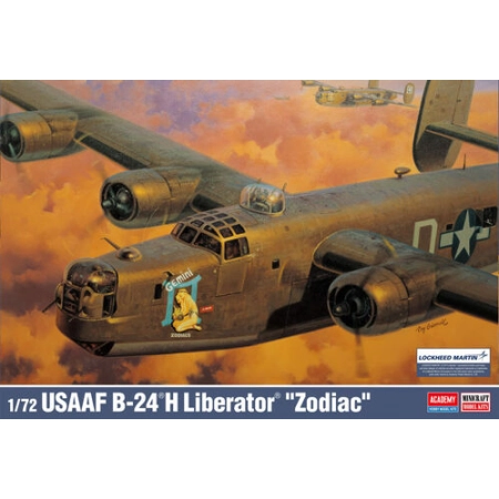 Academy 12584 - USAAF B-24H Liberator Zodiac - 1:72.