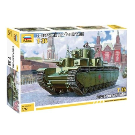 Zvezda 5061 - Radziecki czołg ciężki T-35