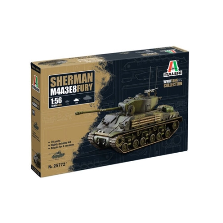 Italeri 25772 - M4A3E8 Sherman