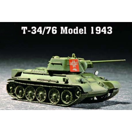 TRUMPETER 07208 - Czołg T-34/76 Model 1943 - 1:72