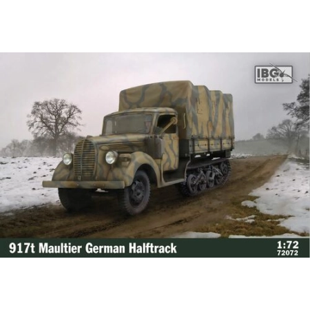 IBG 72072 - 917t Maultier-German Halftruck - 1:72