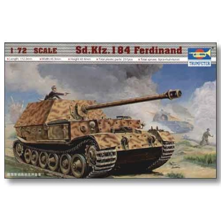 TRUMPETER 07205 - Sd.Kfz.184 Ferdinand - 1:72