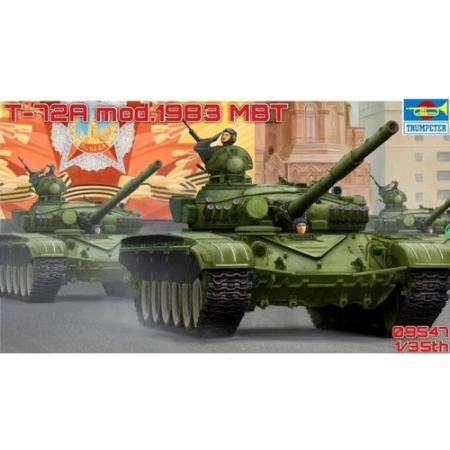 TRUMPETER 09547 - Czołg T-72A Mod1983 MBT - 1:35
