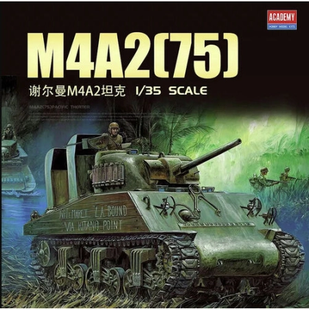 Academy 13562 - M4A2 Pacific Theater - 1:35