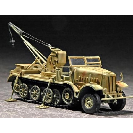 TRUMPETER 07251 - Dźwig 6t na podwoziu Sd.kfz.9/1 - 1:72