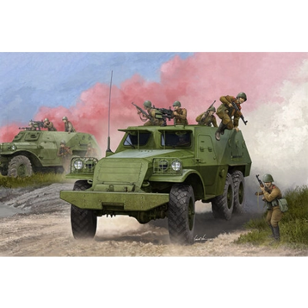 TRUMPETER 09573 - Transporter kołowy BTR-152V1 APC - 1:35